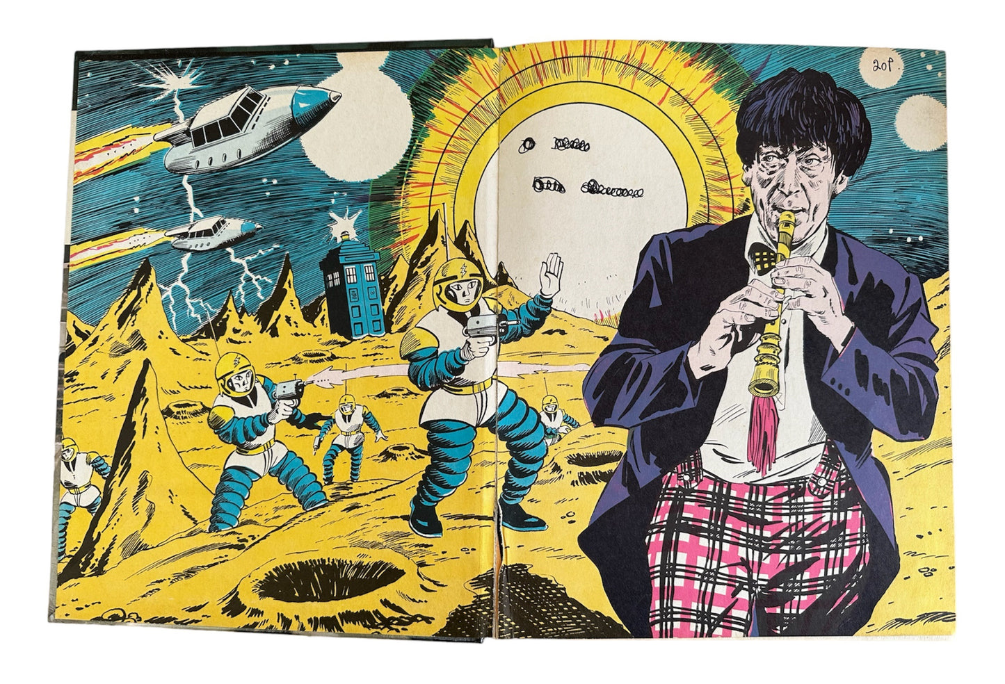 Vintage The Dr Who Annual 1969 - Final Patrick Troughton Annual - Fantastic Condition