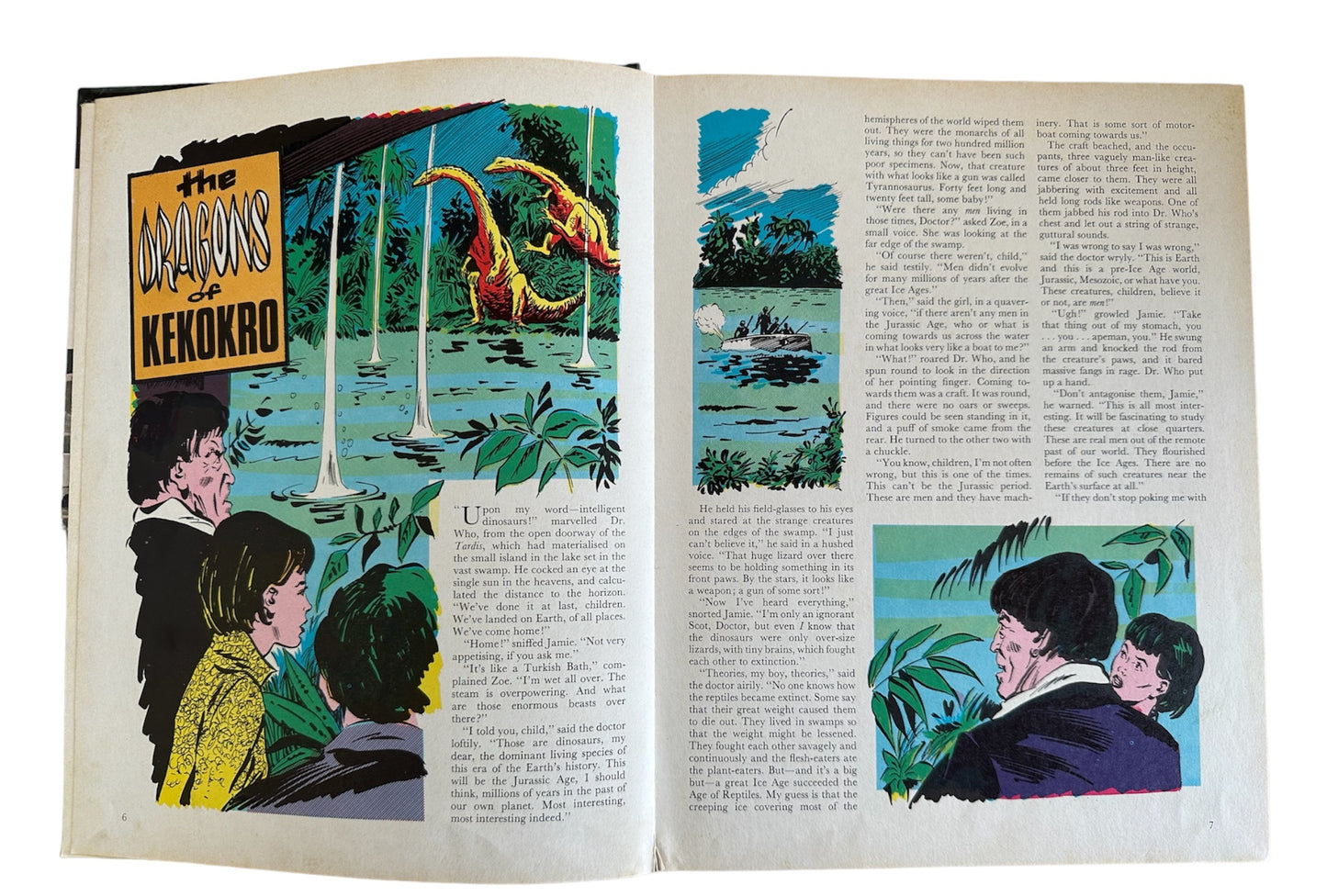 Vintage The Dr Who Annual 1969 - Final Patrick Troughton Annual - Fantastic Condition