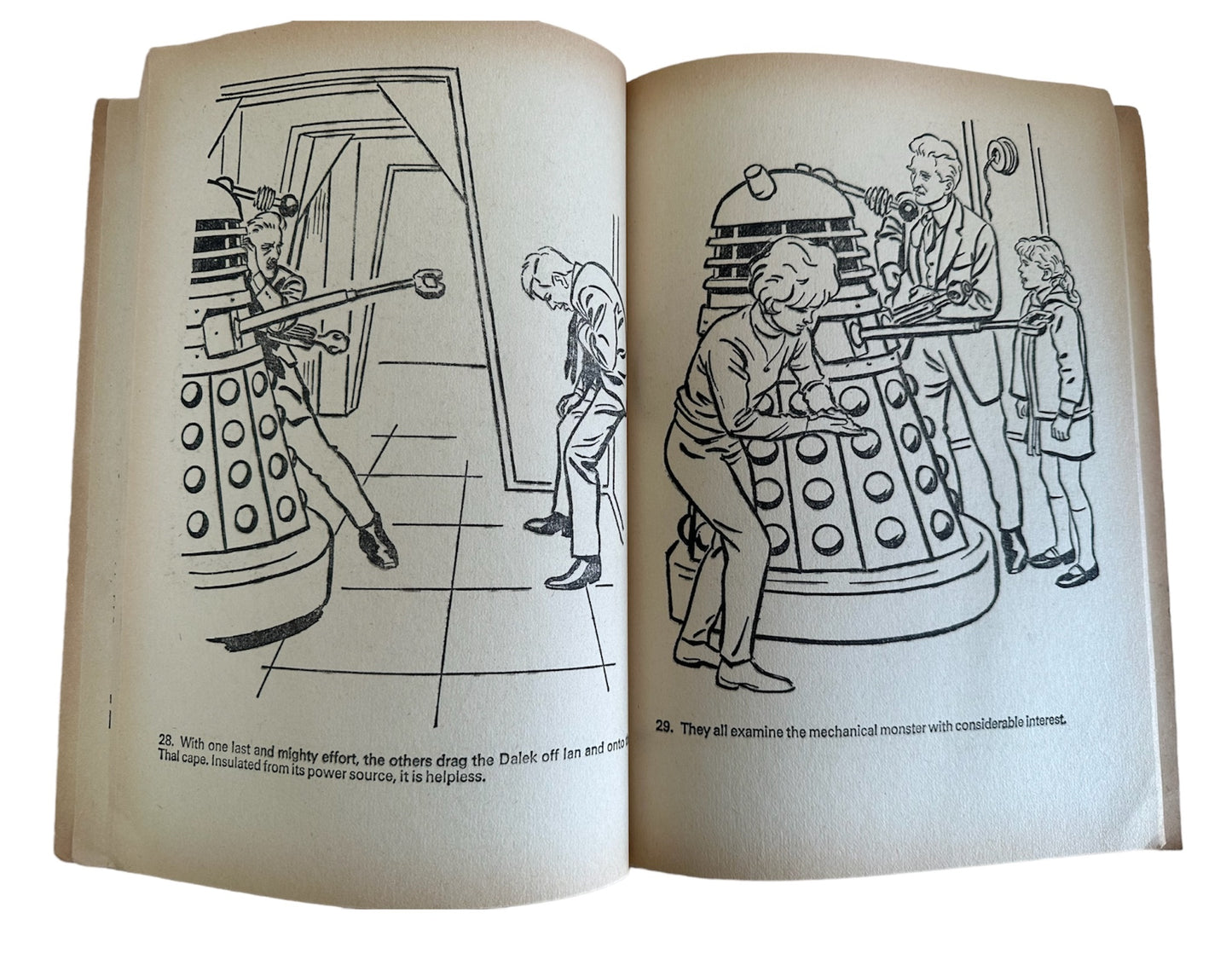 Vintage 1965 Dr Who And The Daleks Paint And Draw The Film Colouring and Activity Book - Fantastic Condition