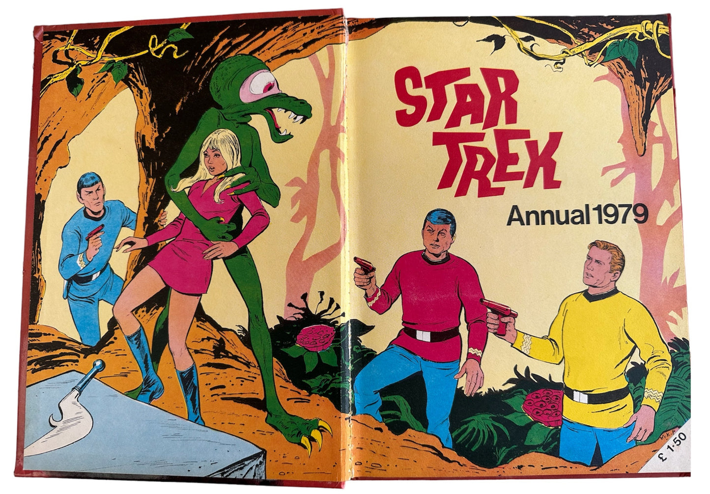 Vintage Star Trek Annual 1979 - Very Good Condition Hardback Book