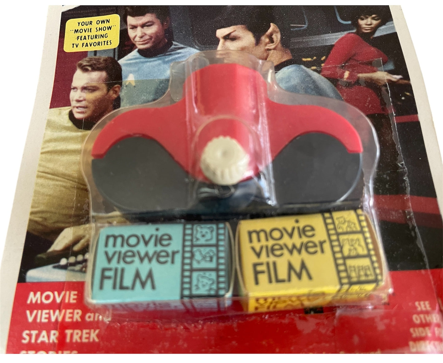 Vintage Chemtoy 1969 Star Trek The Original Series Movie Viewer With Two Star Trek Stories - Brand New Factory Sealed Shop Stock Room Find.