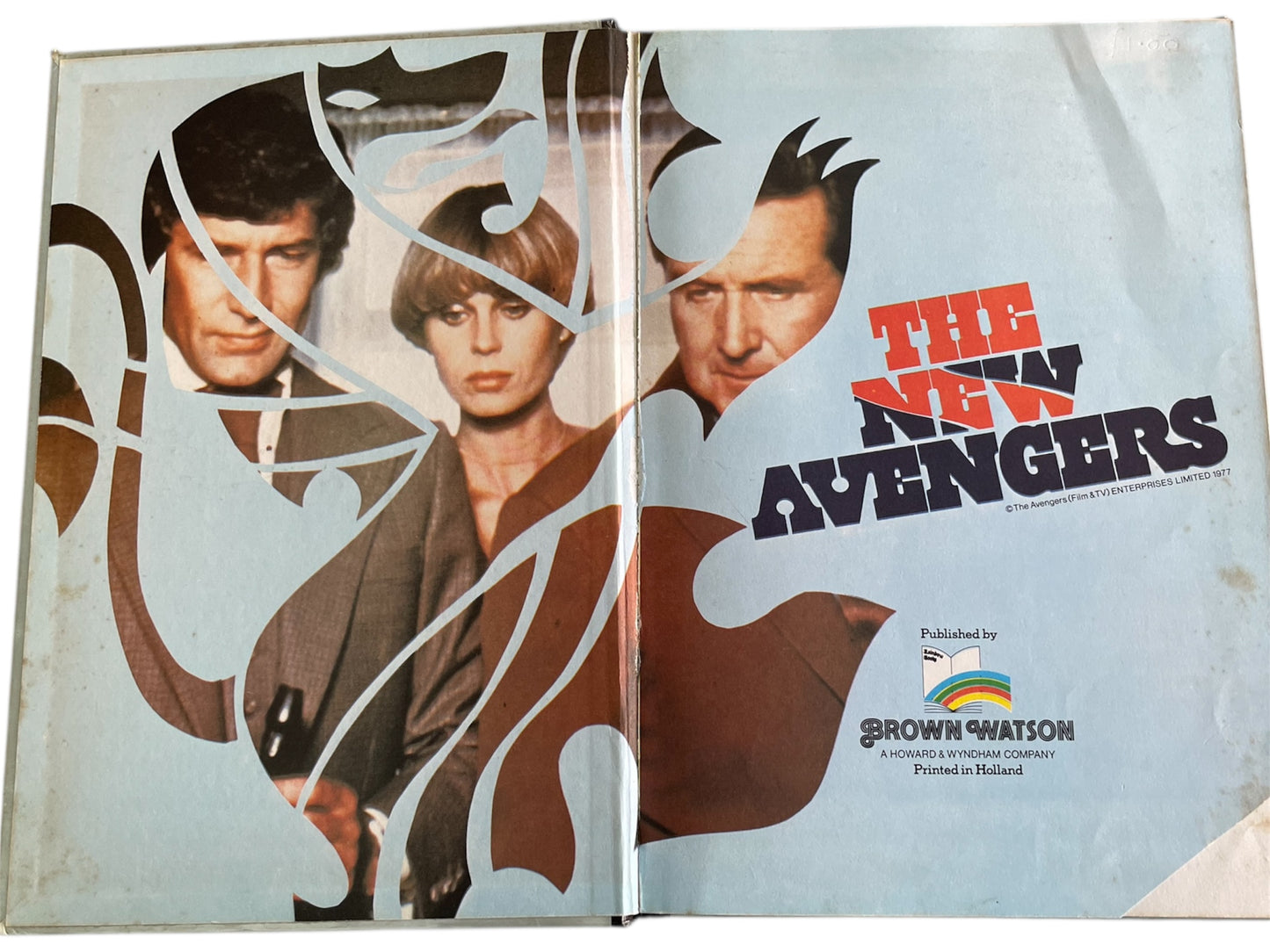 Vintage The New Avengers Annual 1978 Patrick MacNee Joanna Lumley Gareth Hunt Cover Television Related