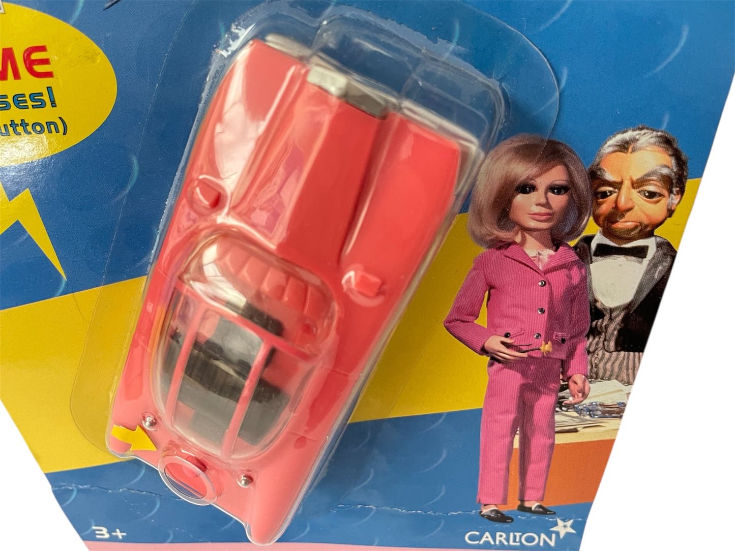 Vintage Vivid 1999 Gerry Andersons Thunderbirds FAB 1 - Lady Penelopes Pink Rolls Royce Car With Soundtech - Factory Sealed Shop Stock Room Find