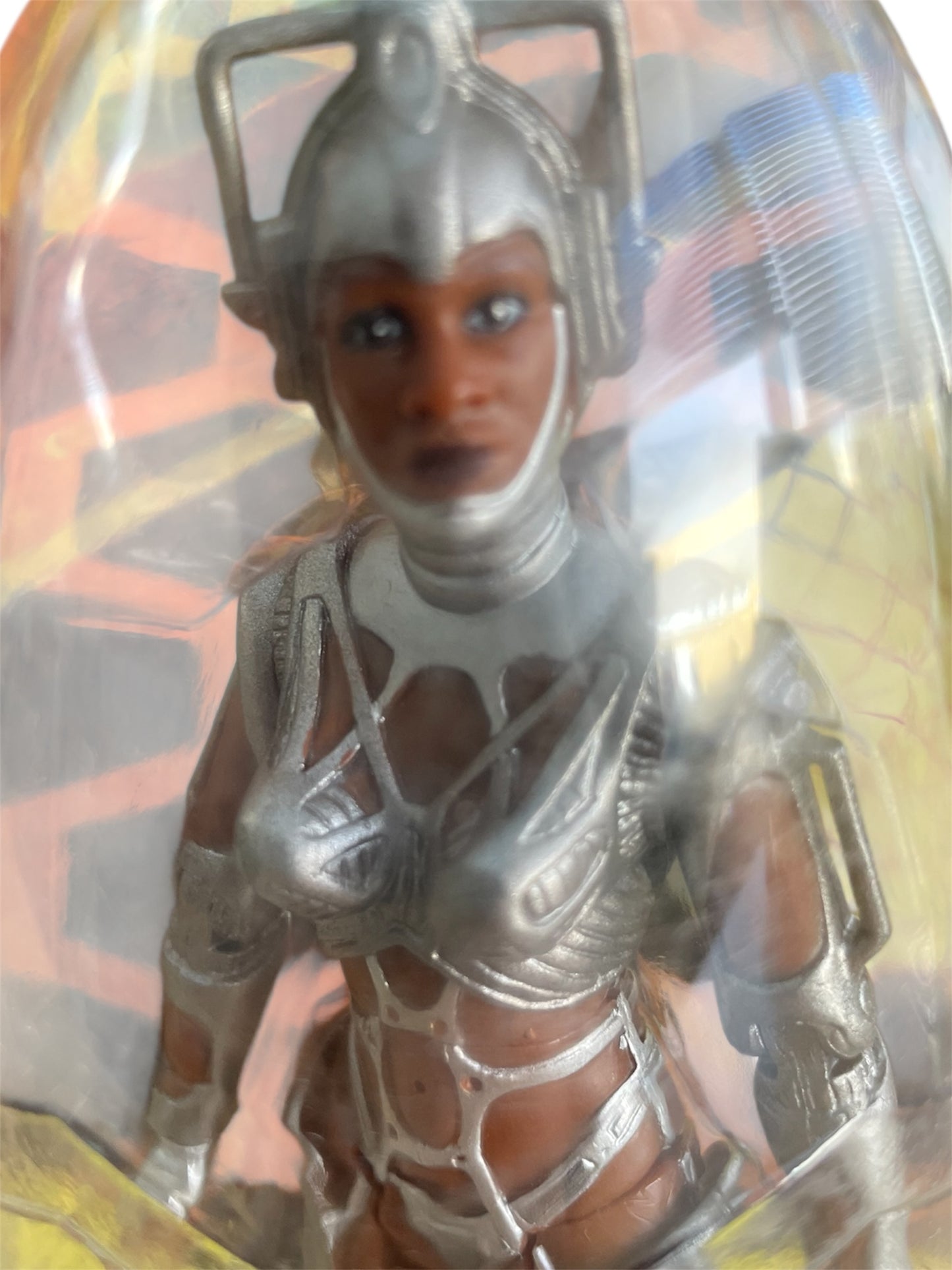 Vintage 2006 Dr Who Spin Off - Torchwood Cyberwoman Highly Detailed Poseable Action Figure With Detachable Display Plinth - Brand New Factory Sealed Shop Stock Room Find