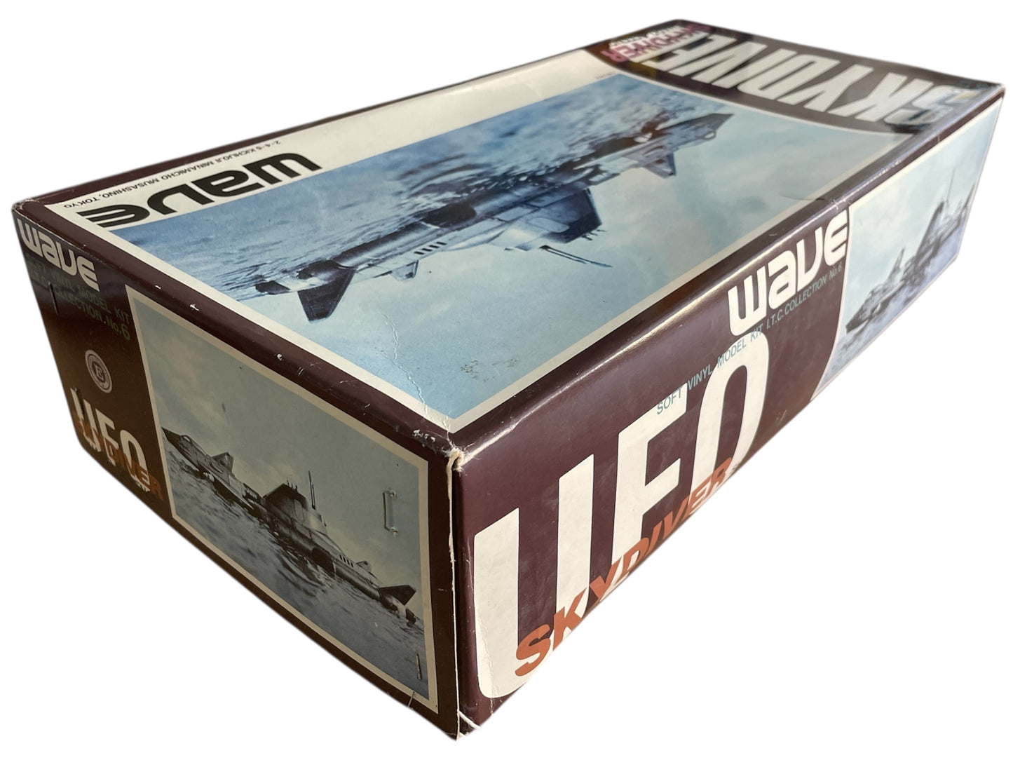 Vintage Wave 1990's Gerry Andersons UFO - SHADO Skydiver Soft Vinyl Model Kit - Former Shop Stock
