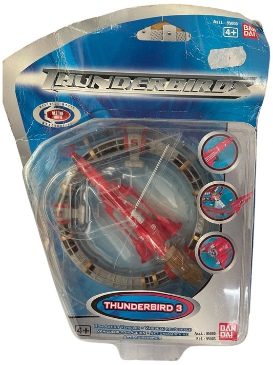 Vintage 2004 Gerry Andersons - Thunderbirds The Movie - Thunderbird 3 Action Vehicle - Brand New Shop Stock Room Find