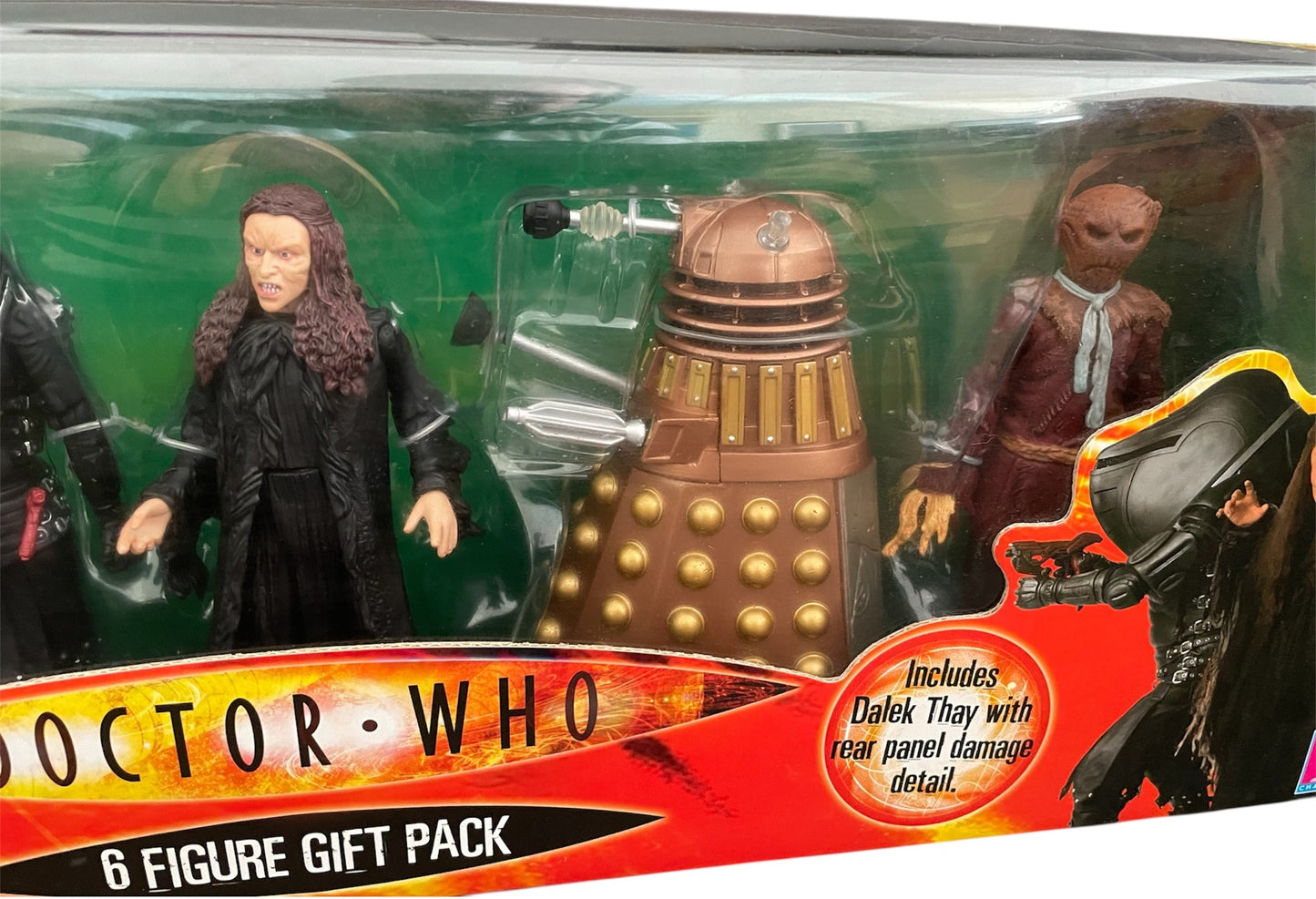 Vintage Characters 2006 Doctor Dr Who Series 3 Exclusive 6 x Figure Gift Pack - Including The 10th Doctor And Martha Jones - Brand New Factory Sealed Shop Stock Room Find