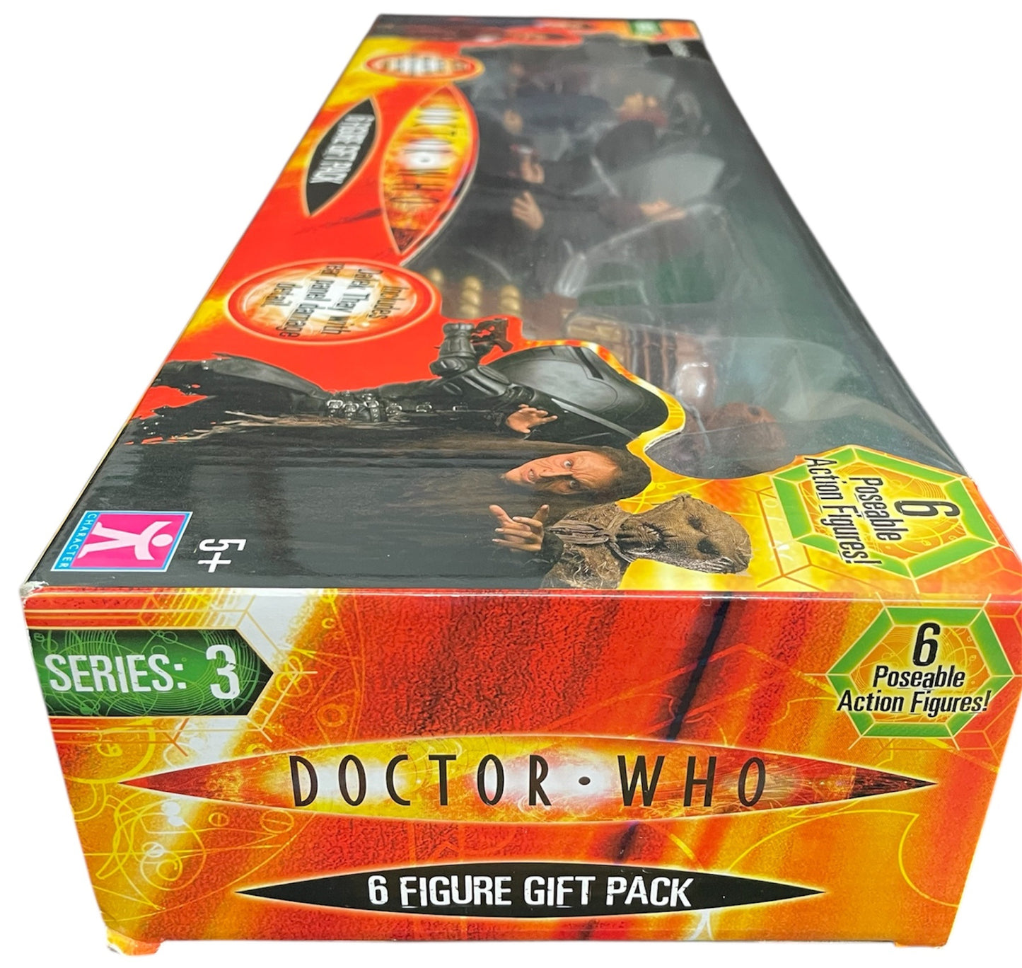 Vintage Characters 2006 Doctor Dr Who Series 3 Exclusive 6 x Figure Gift Pack - Including The 10th Doctor And Martha Jones - Brand New Factory Sealed Shop Stock Room Find