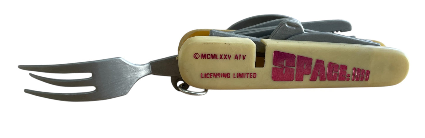 Vintage Laramie 1975 Gerry Andersons Space 1999 Survival Utility Pocket Knife Set - Fantastic Condition Ultra Rare Items