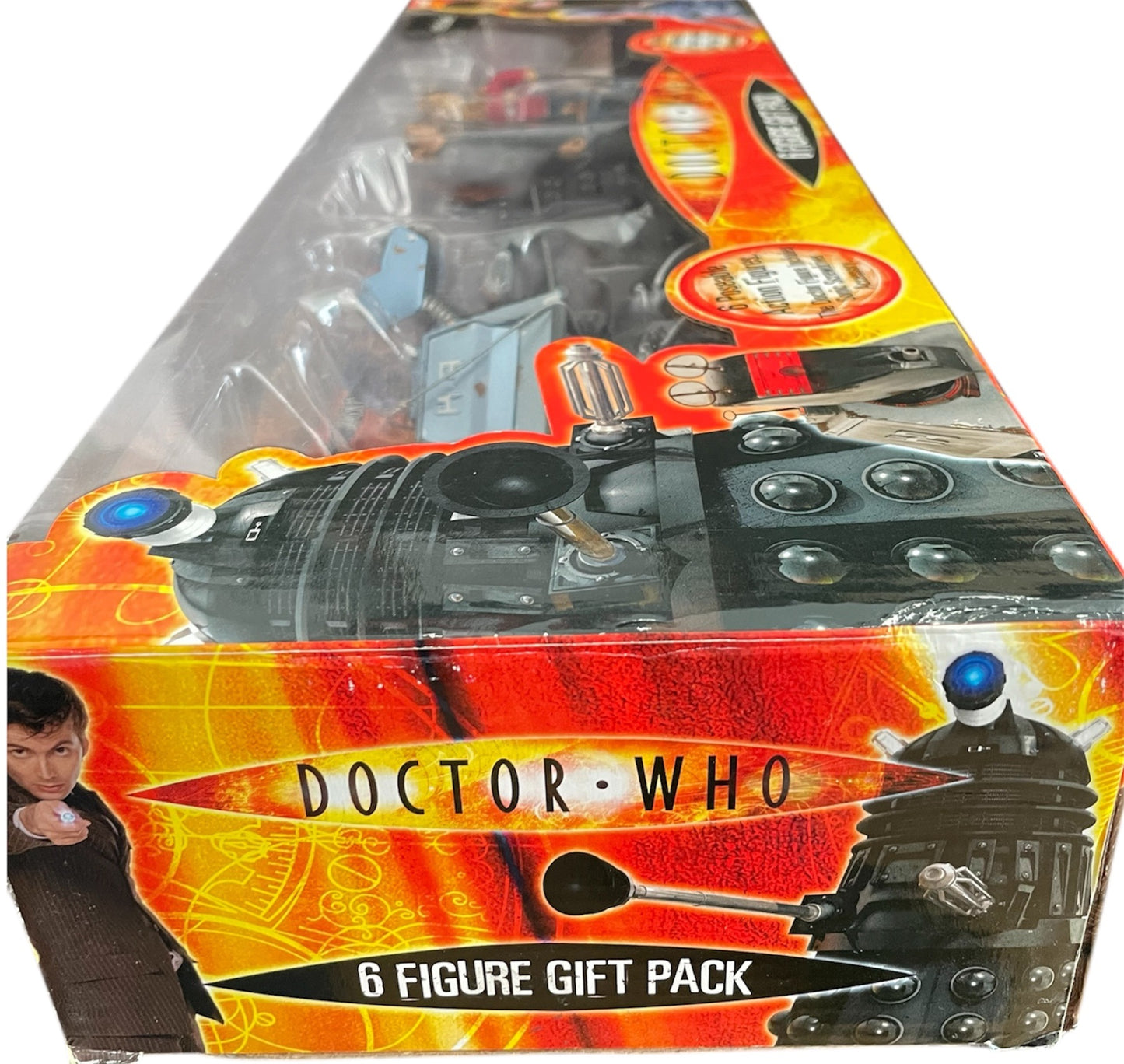 Vintage Characters 2006 Doctor Dr Who Exclusive 6 x Figure Gift Pack - Including The 10th Doctor And Rose Tyler - Brand New Factory Sealed Shop Stock Room Find