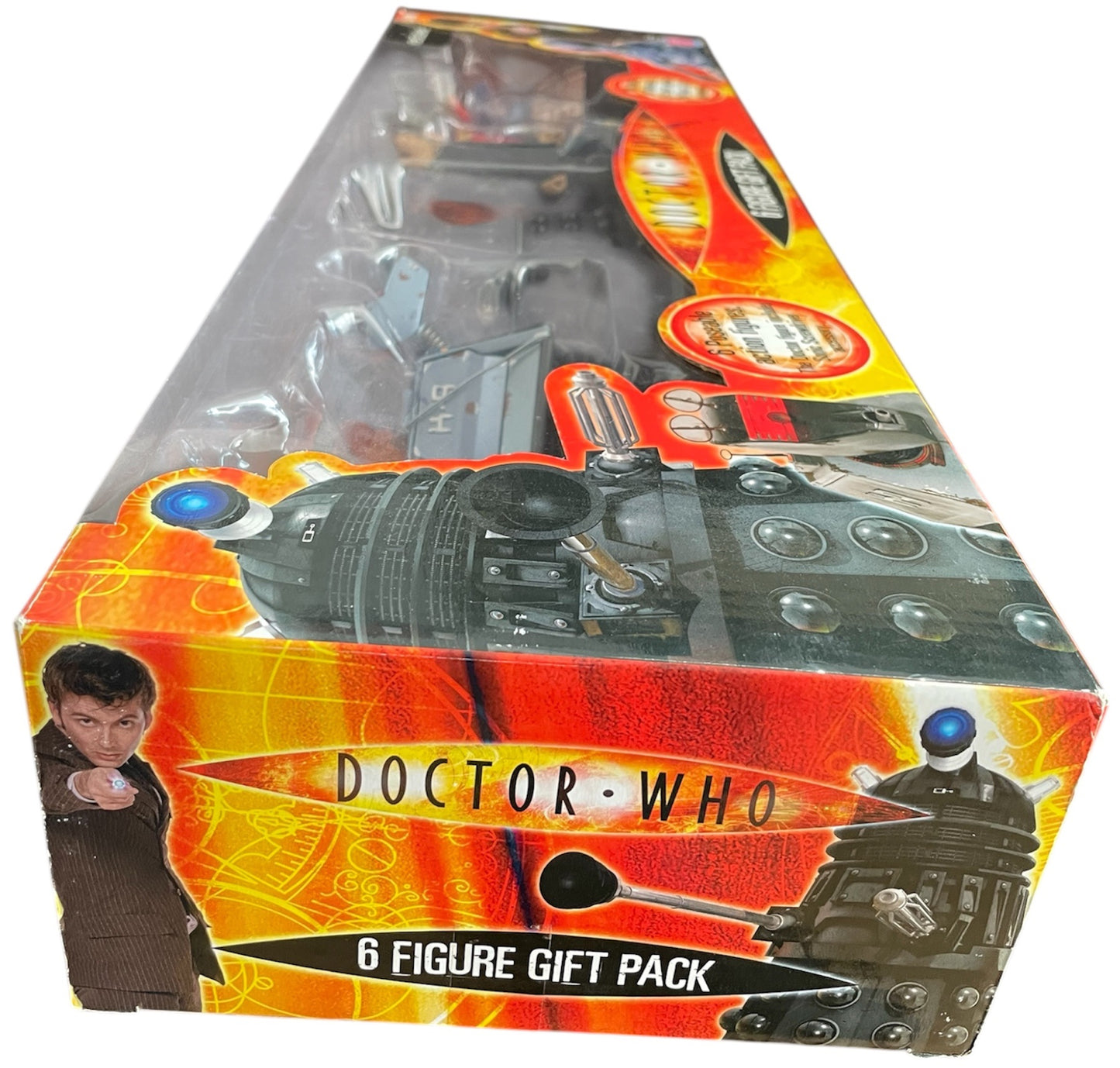 Vintage Characters 2006 Doctor Dr Who Exclusive 6 x Figure Gift Pack - Including The 9th And 10th Doctors - Brand New Factory Sealed Shop Stock Room Find