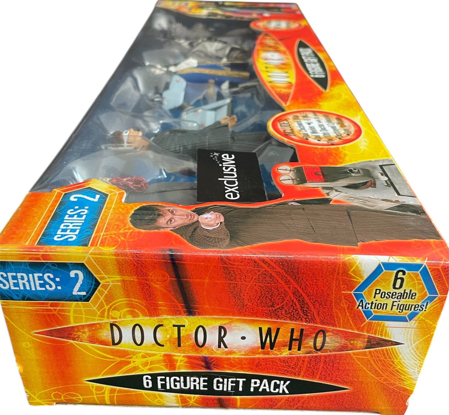 Vintage Characters 2006 Doctor Dr Who Series 2 - 6 x Poseable Action Figure Gift Set - Brand New Factory Sealed Shop Stock Room Find