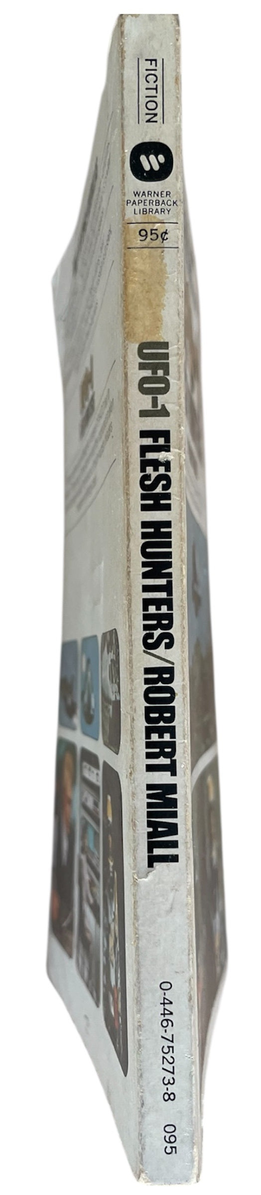 Vintage 1974 Gerry Andersons UFO-1 Flesh Hunters Paperback Book By Robert Miall - Very Good Condition