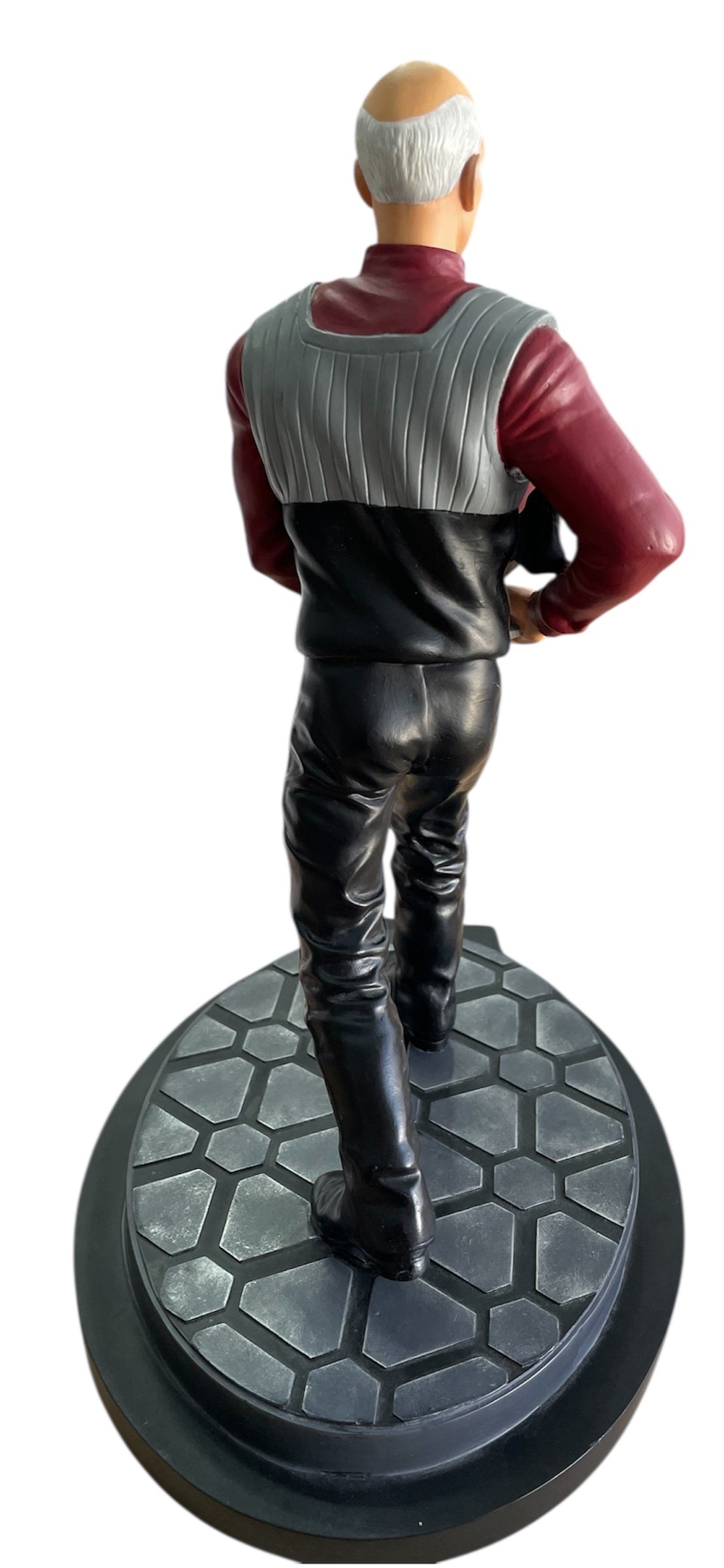 Vintage Playmates 1997 Star Trek First Contact Captain Jean-Luc Picard Resin Cold Cast Collectable 12 Inch Figurine Limited Edition No. 1 Of 5000 Pcs - Unsold Former Shop Stock