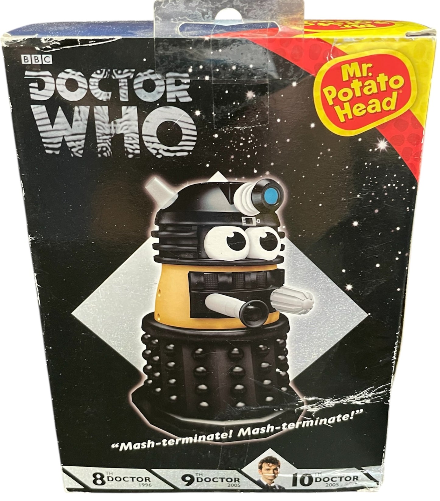 Vintage Underground Toys 2014 Doctor Dr Who - Dalek Sec - Mr Potato Head - Factory Sealed Shop Stock Room Find