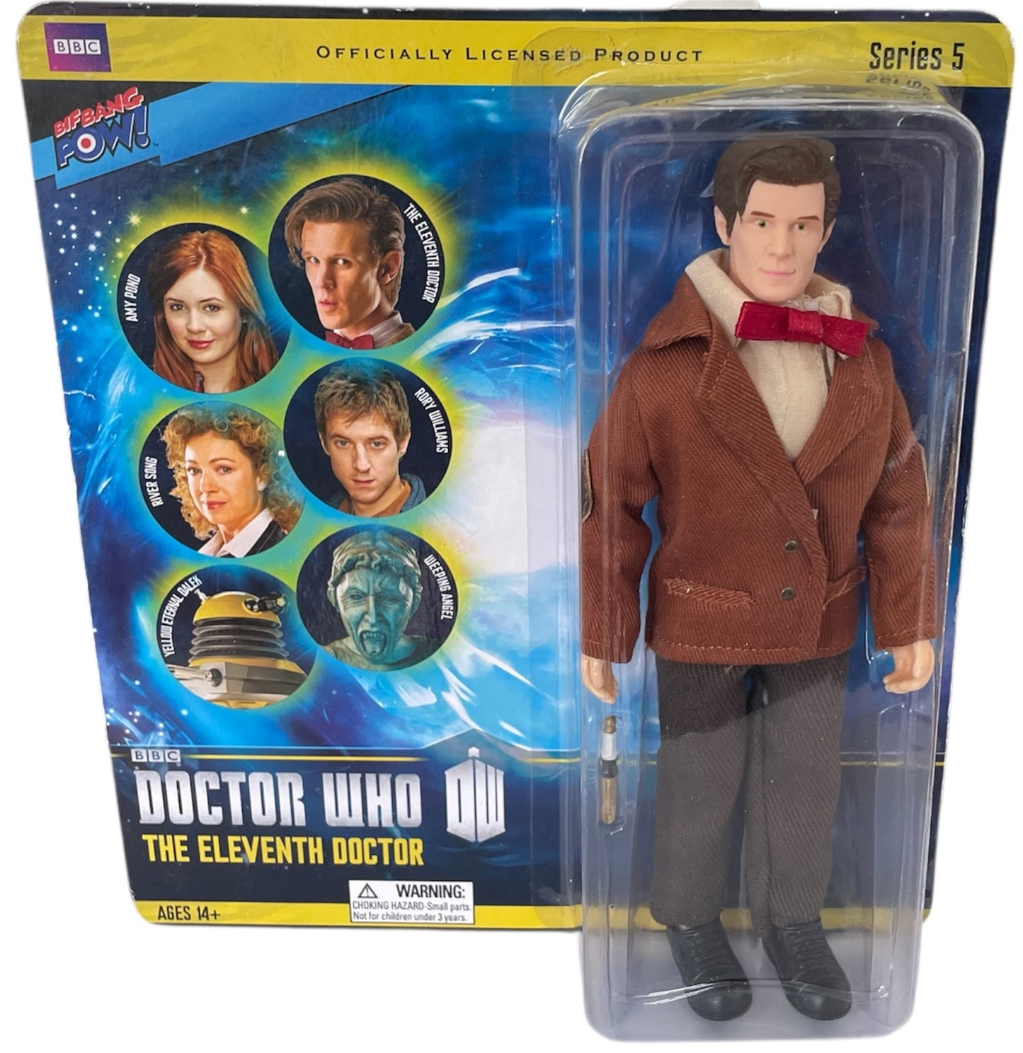 Vintage Biff Bang Pow 2013 Dr Who - The Eleventh Doctor Action Figure - Factory Sealed Shop Stock Room Find