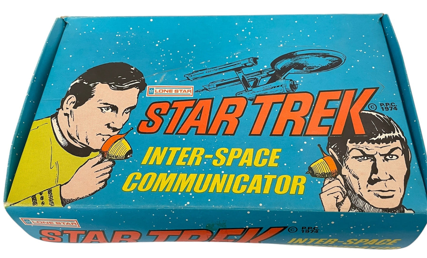 Star Trek Inter Space Communicator Boxed Set Of Two By Lone Star 1974 Vintage Mint In Box Very Rare