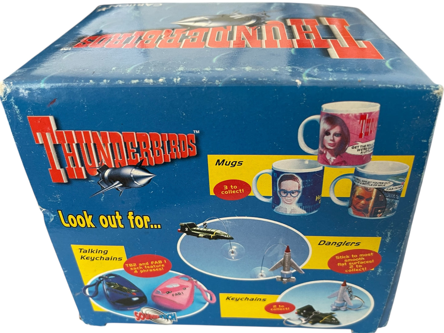 Vintage Vivid 1999 Gerry Andersons Thunderbirds Lady Penelope & Parker Ceramic Mug - Unsold Former Shop Stock
