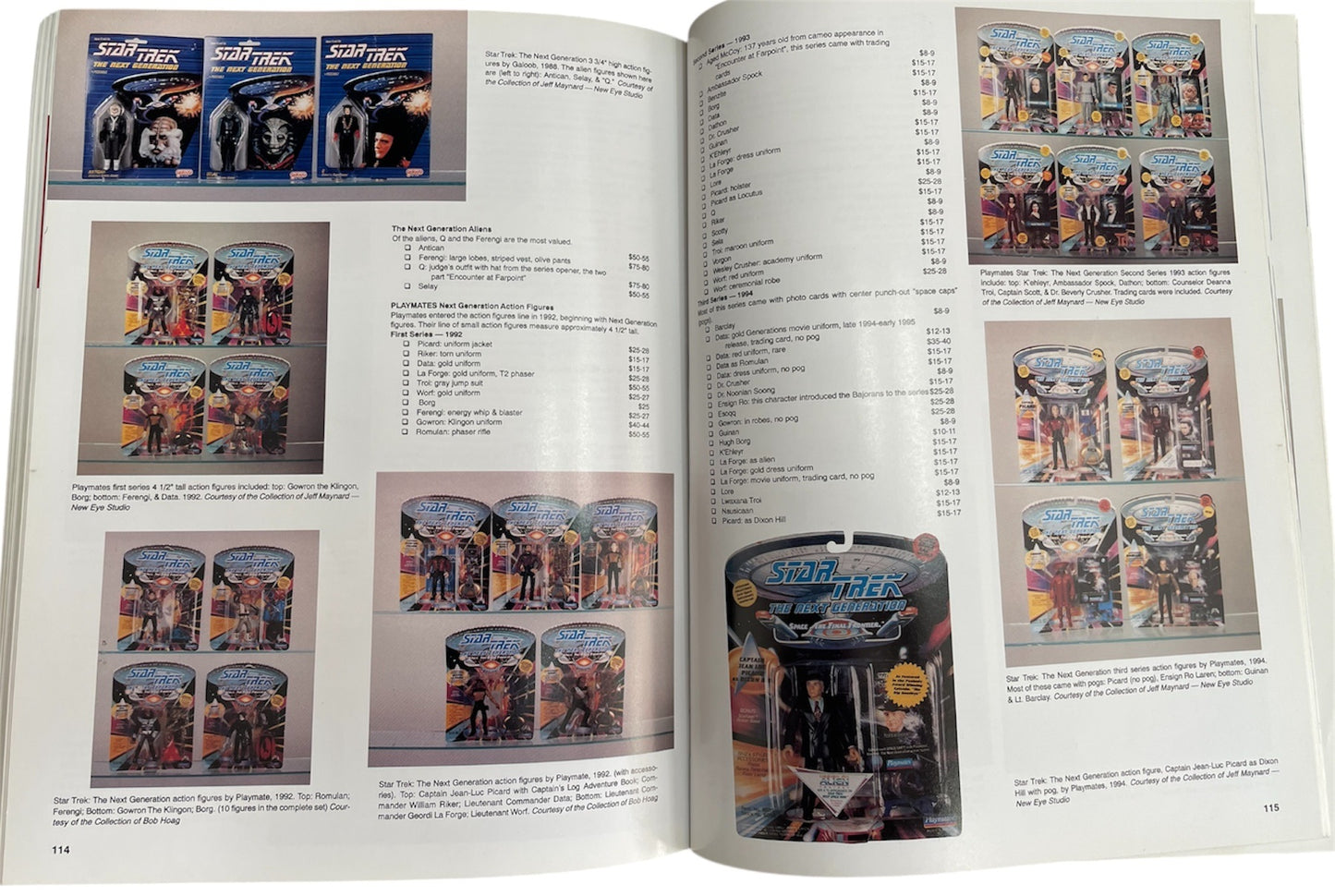 Vintage Schiffer 1996 Star Trek A Trekker's Guide To Collectibles - Large Paperback Book - Very Good Condition.