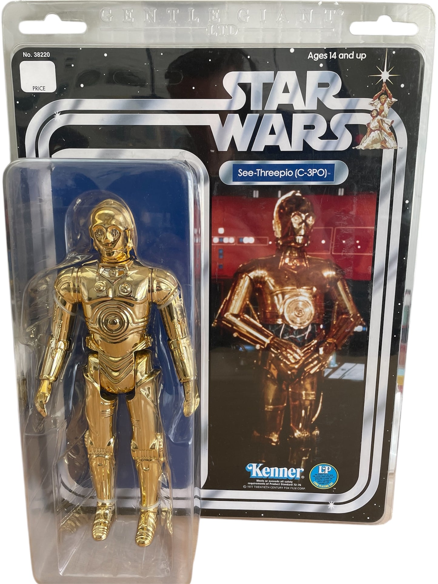 Vintage 2011 Star Wars The Original Trilogy Gentle Giant See-Threepio C3PO 12 Action Action Figure In Shinning Gold Finish - Brand New Factory Sealed Shop Stock Room Find