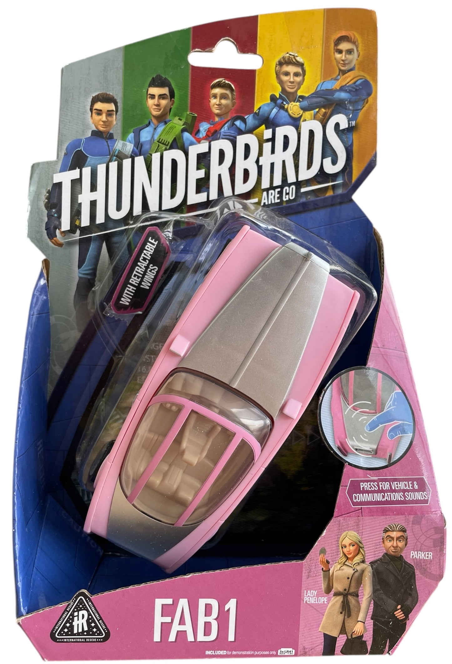 Vivid 2015 Gerry Andersons - Thunderbirds Are Go - Lady Penelope's FAB 1 Electronic Model Vehicle - Factory Sealed Shop Stock Room Find