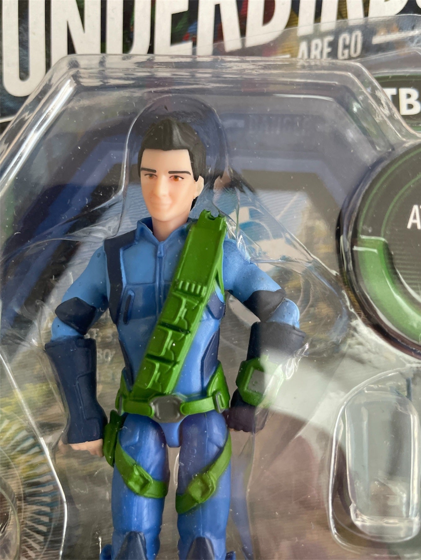 Vivid 2015 Gerry Andersons - Thunderbirds Are Go - Virgil Tracy Action Figure With Attachable Action Gear - Factory Sealed Shop Stock Room Find