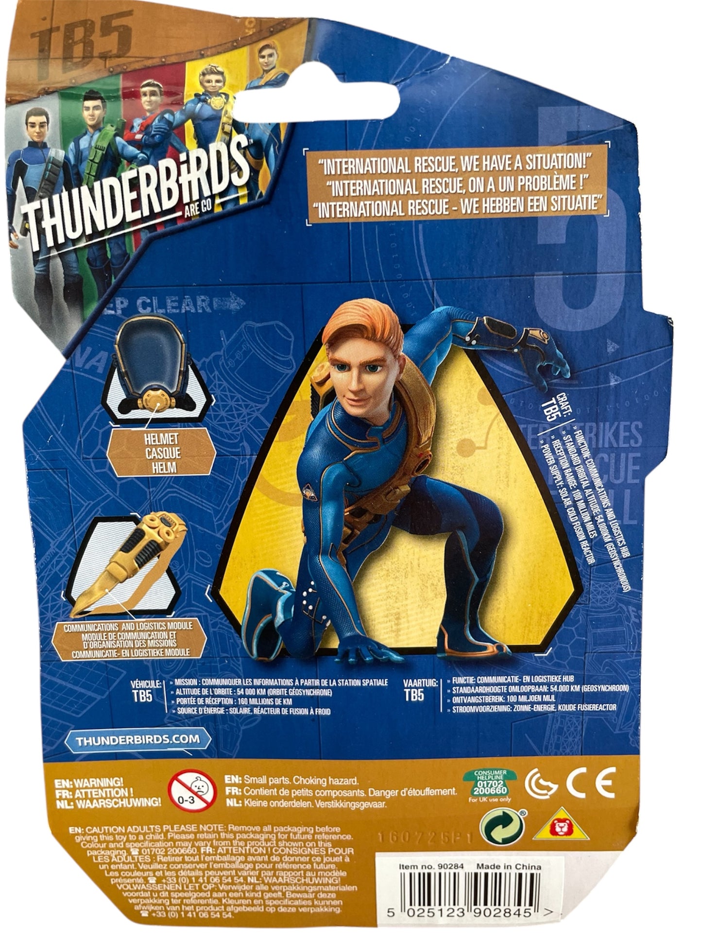 Vivid 2016 Gerry Andersons - Thunderbirds Are Go - John Tracy Action Figure With Attachable Action Gear - Factory Sealed Shop Stock Room Find.