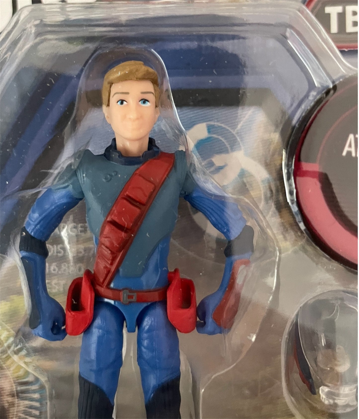 Vivid 2015 Gerry Andersons - Thunderbirds Are Go - Alan Tracy Action Figure With Attachable Action Gear - Factory Sealed Shop Stock Room Find