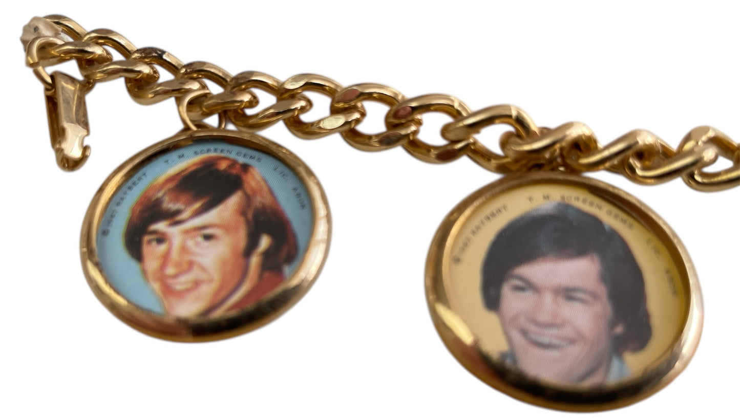Vintage Raybert 1967 Hey Hey Were The Monkees Bracelet With Photos - Unsold Shop Stock Room Find