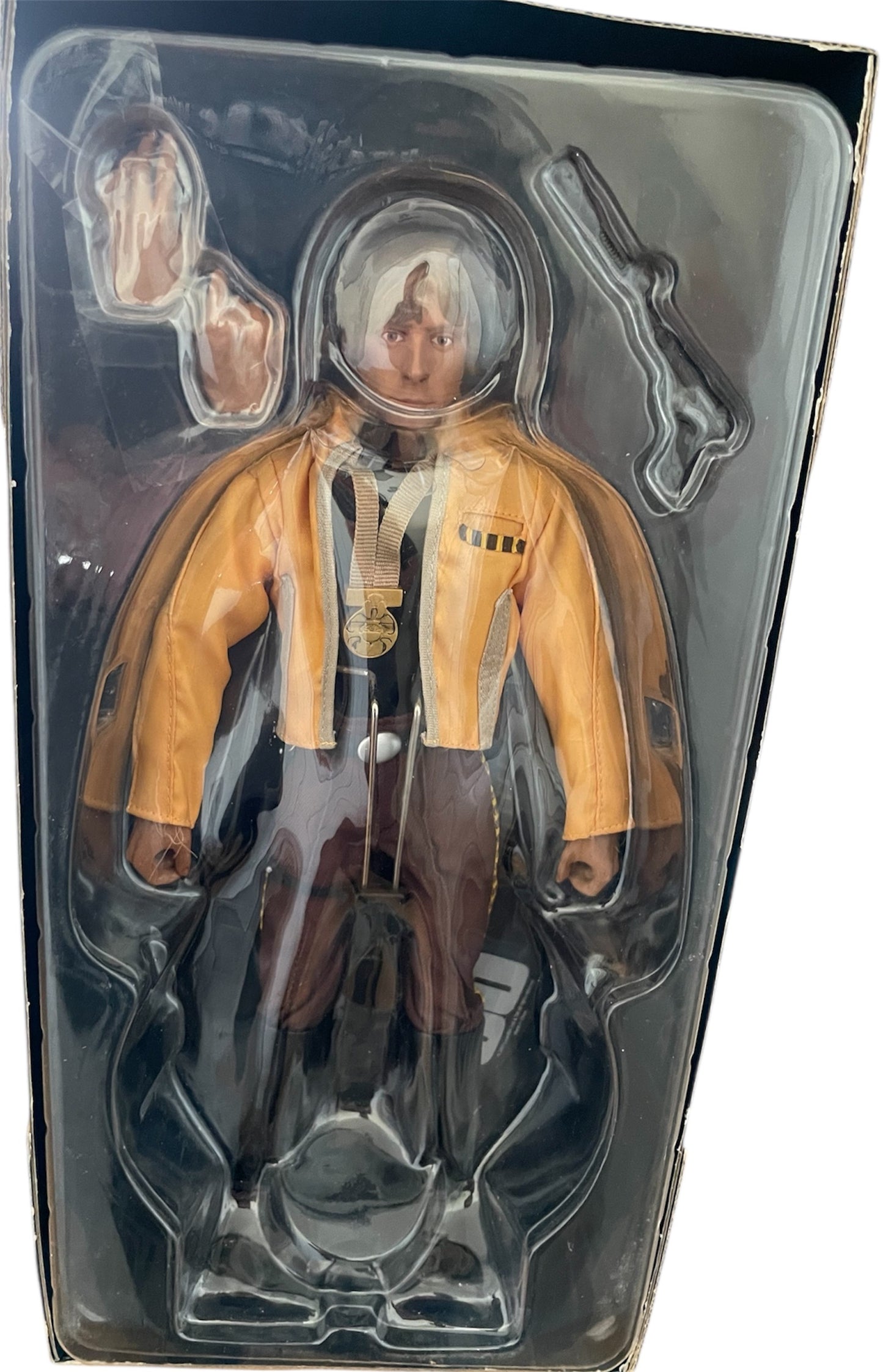 Vintage 2006 Sideshow Collectables Star Wars Heroes Of The Rebellion 12 Inch Luke Skywalker Rebel Hero Yavin VI Action Figure With Accessories - Brand New Factory Sealed Shop Stock Room Find