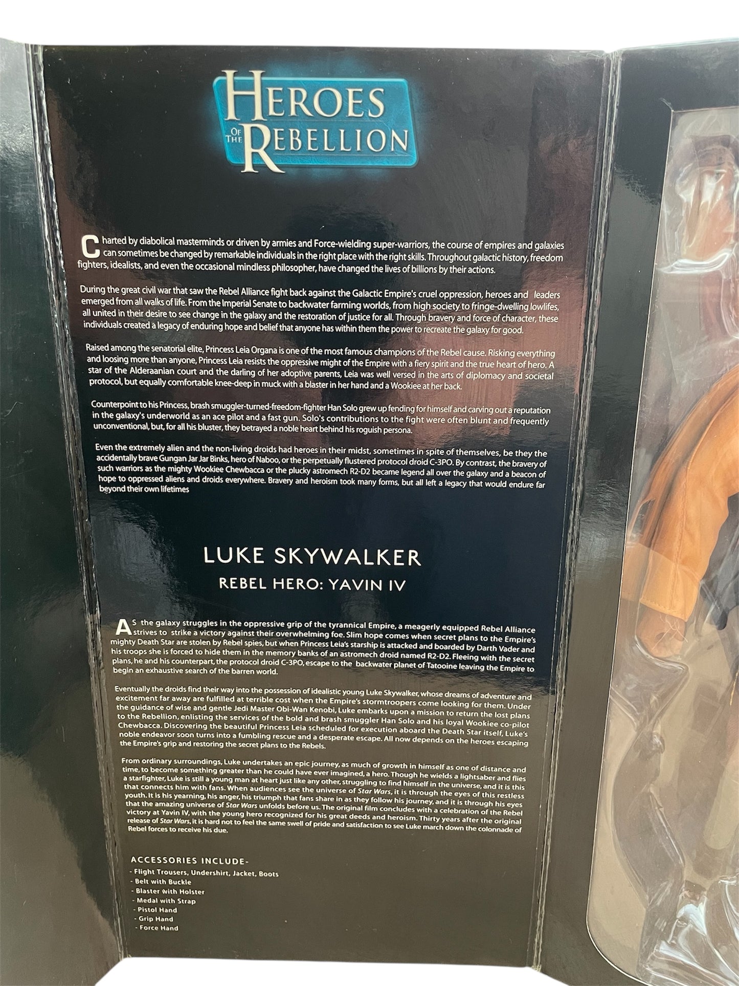 Vintage 2006 Sideshow Collectables Star Wars Heroes Of The Rebellion 12 Inch Luke Skywalker Rebel Hero Yavin VI Action Figure With Accessories - Brand New Factory Sealed Shop Stock Room Find
