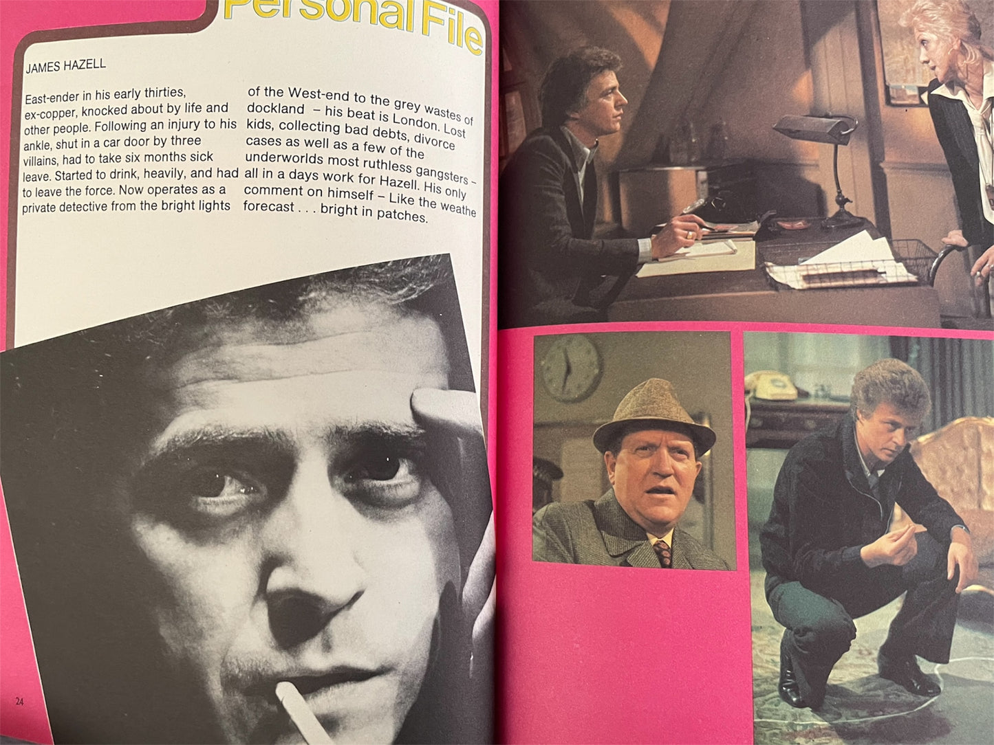 Vintage Hazell Annual 1979 - Based On The Popular TV Series, Staring Nicholas Ball as James Hazell - Fantastic Condition Former Shop Stock
