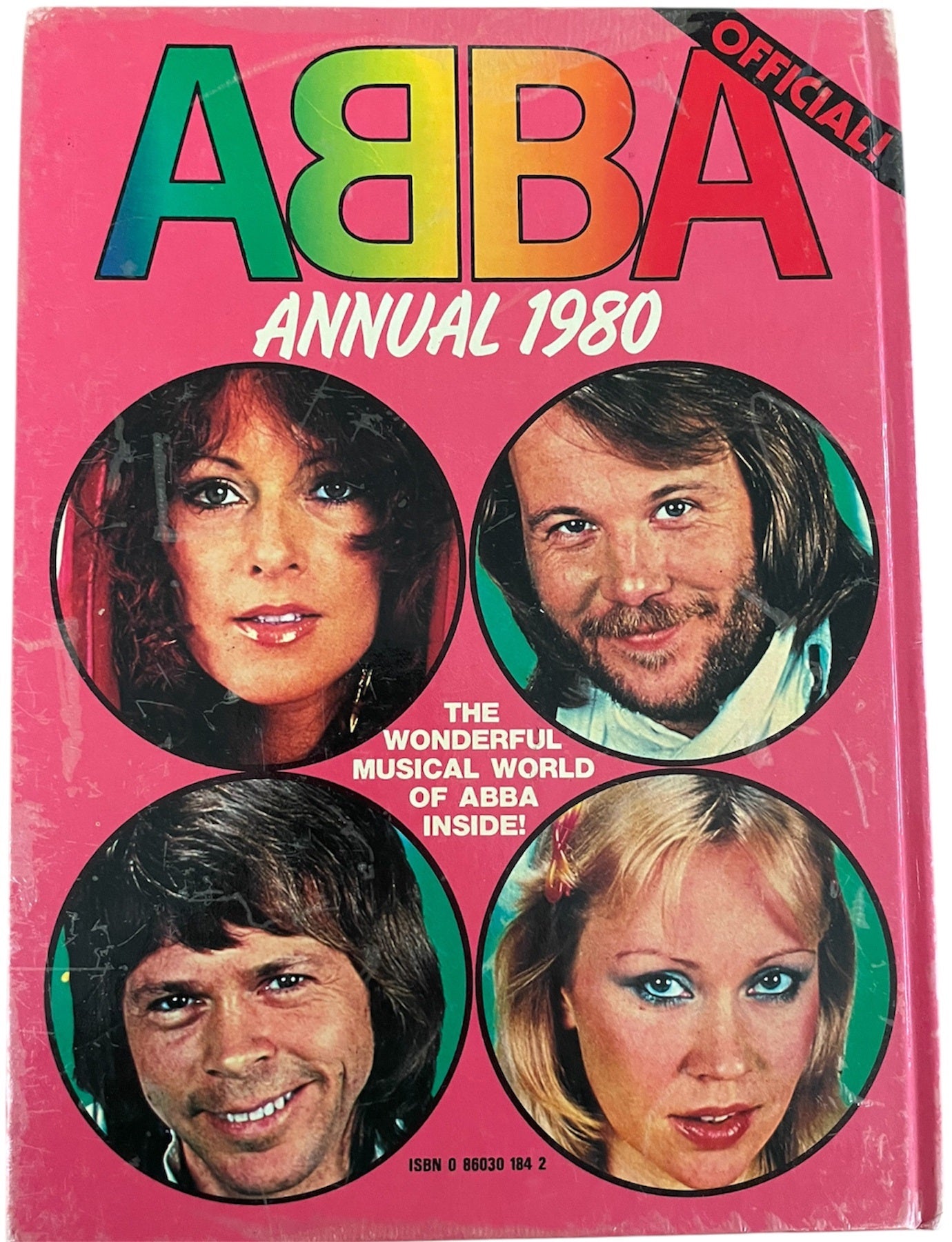 Vintage The Official Abba Annual 1980 - Very Good Condition