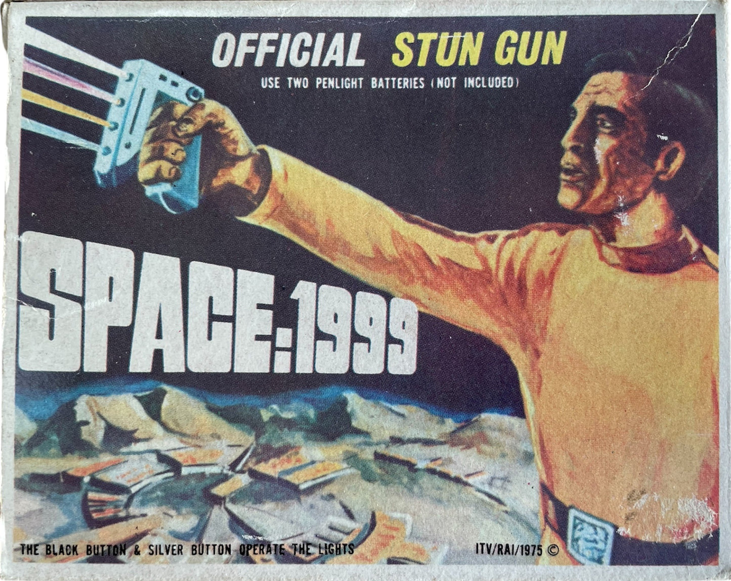 Vintage BBRB 1975 Gerry Andersons Space 1999 Ultra Rare Official Stun Gun - Fully Working - In The Original Box