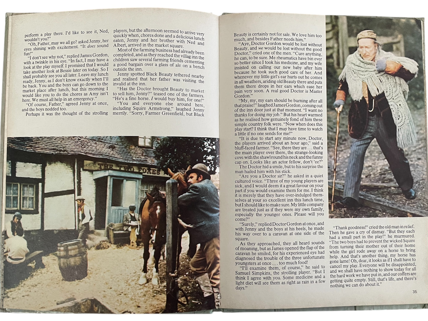 Vintage The Black Beauty Annual 1976 - Based On The Highly Popular TV Series - Fantastic Condition