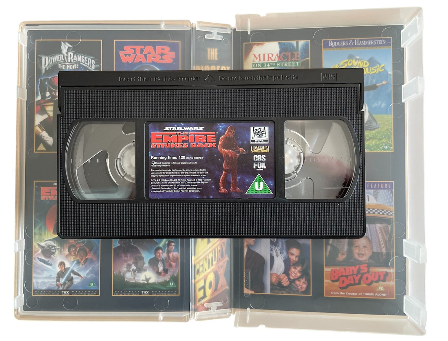 Vintage 1995 Lucas Film Digitally Remastered Star Wars The First Movie Trilogy Silver Box Set VHS Video Cassettes 20th Century Fox - Shop Stock Room Find.