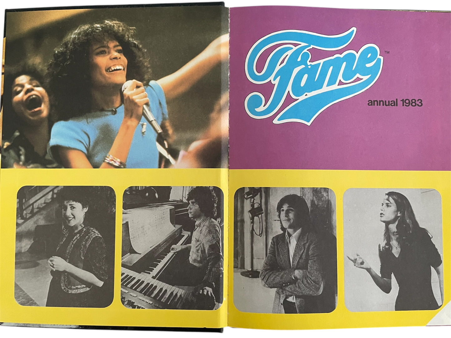 Vintage Fame Annual 1983 - Based On The Highly Popular Television Series - Mint Condition Unsold Shop Stock