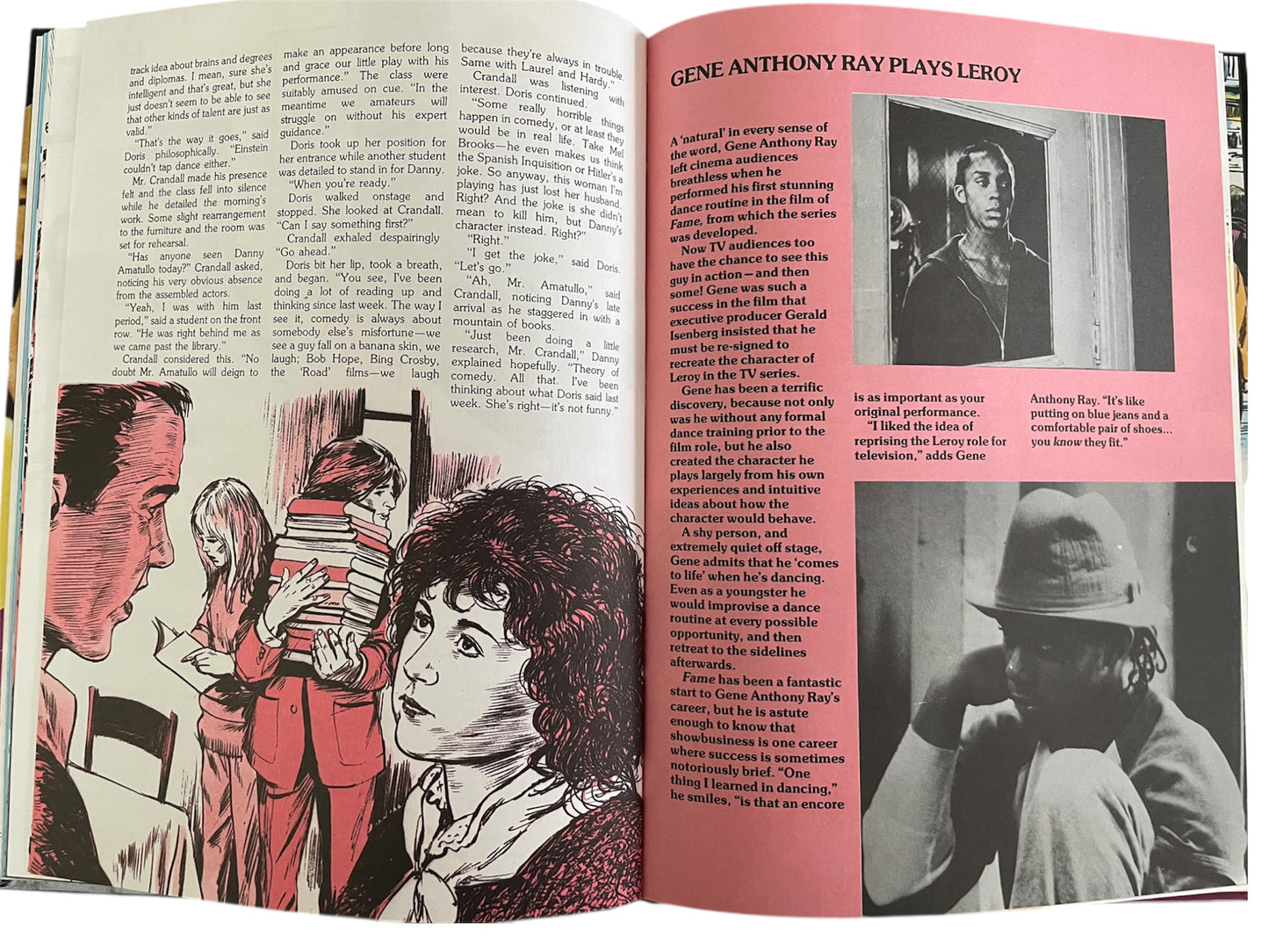 Vintage Fame Annual 1983 - Based On The Highly Popular Television Series - Mint Condition Unsold Shop Stock