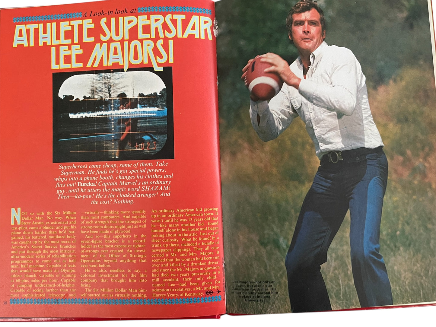 Vintage Look-In Television Annual 1976 - Very Good Condition