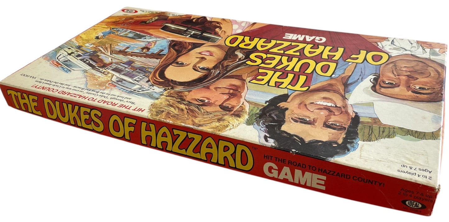 Vintage Ideals 1981 The Dukes Of Hazzard - Hit The Road To Hazzard County Board Game - Fantastic Condition In The Original Box