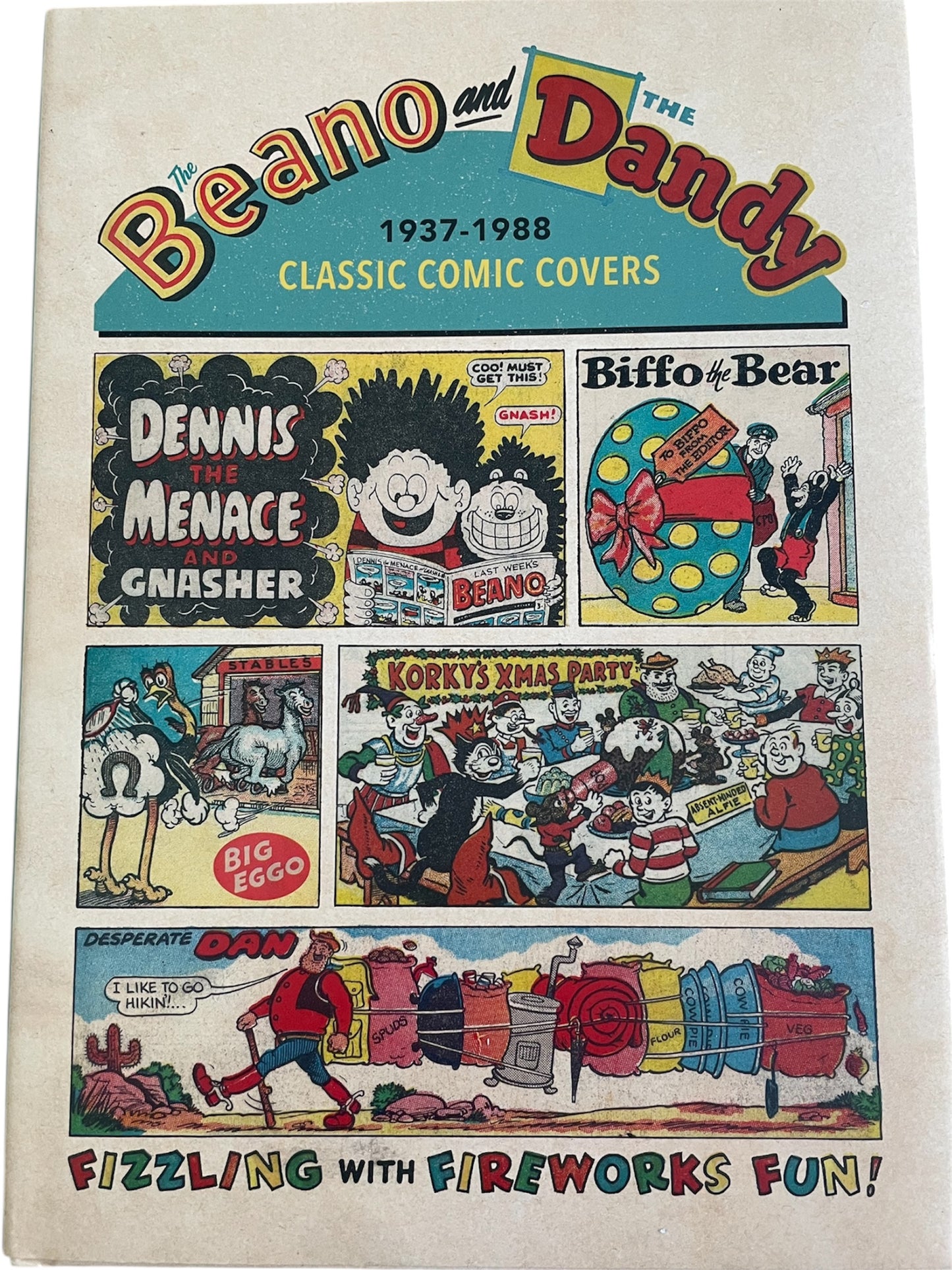 2019 The Beano And The Dandy Book 1937-1988 Classic Comic Covers Hardback Book Ltd Edition No. 7 of 880 Signed copies - Ex Shop Stock