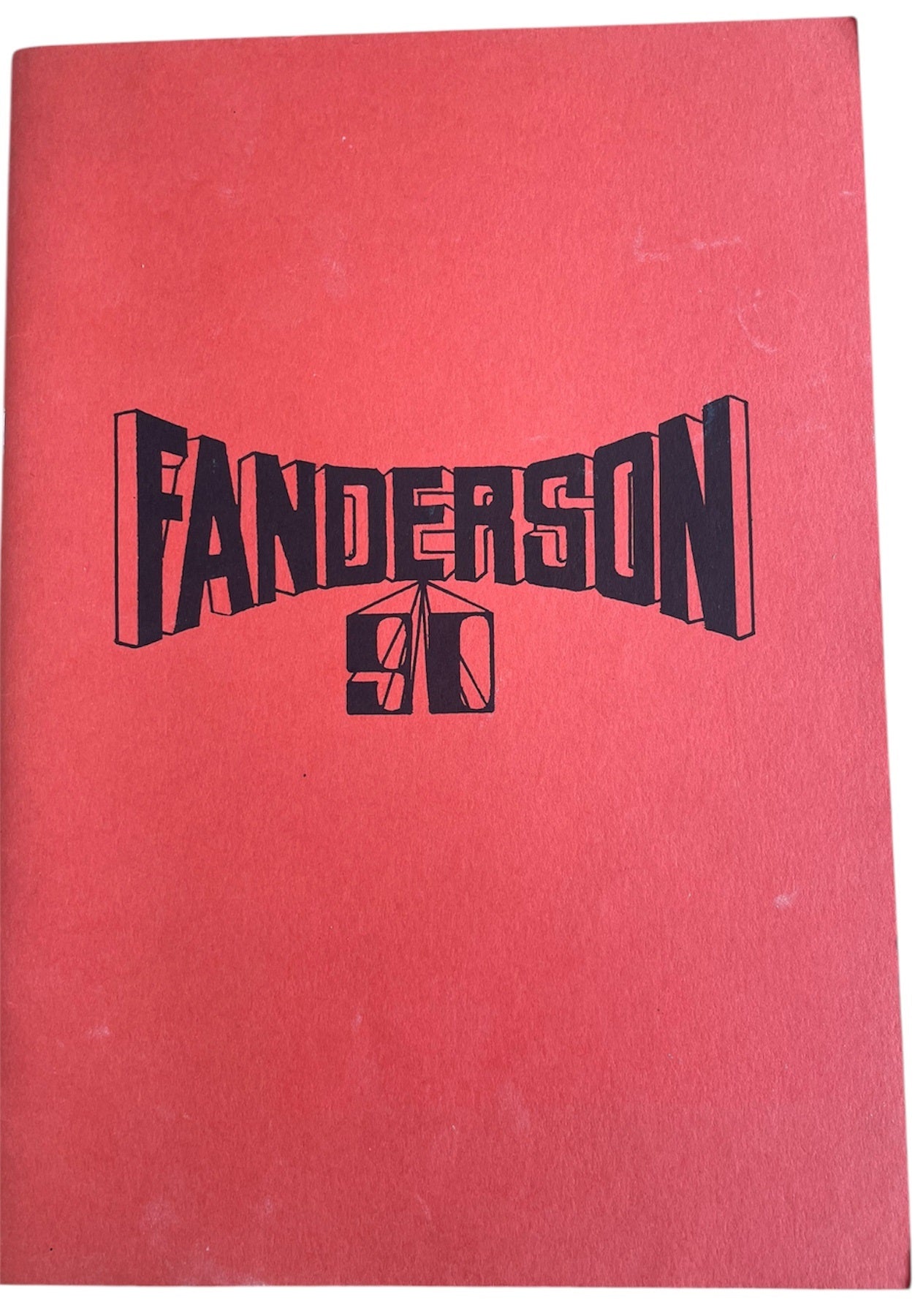 Vintage 1990 - Fanderson 90 Convention Programme - Very Rare - Very Good Condition.