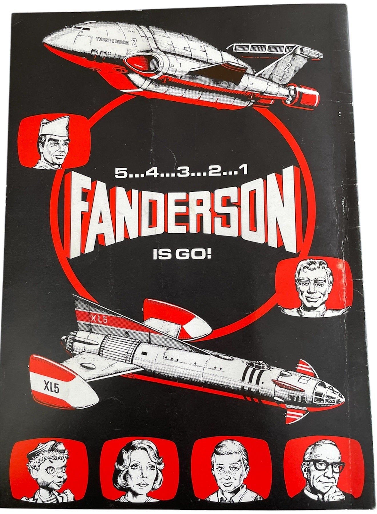Vintage 1982 - Fanderson 82 Convention Programme - Very Rare - Very Good Condition