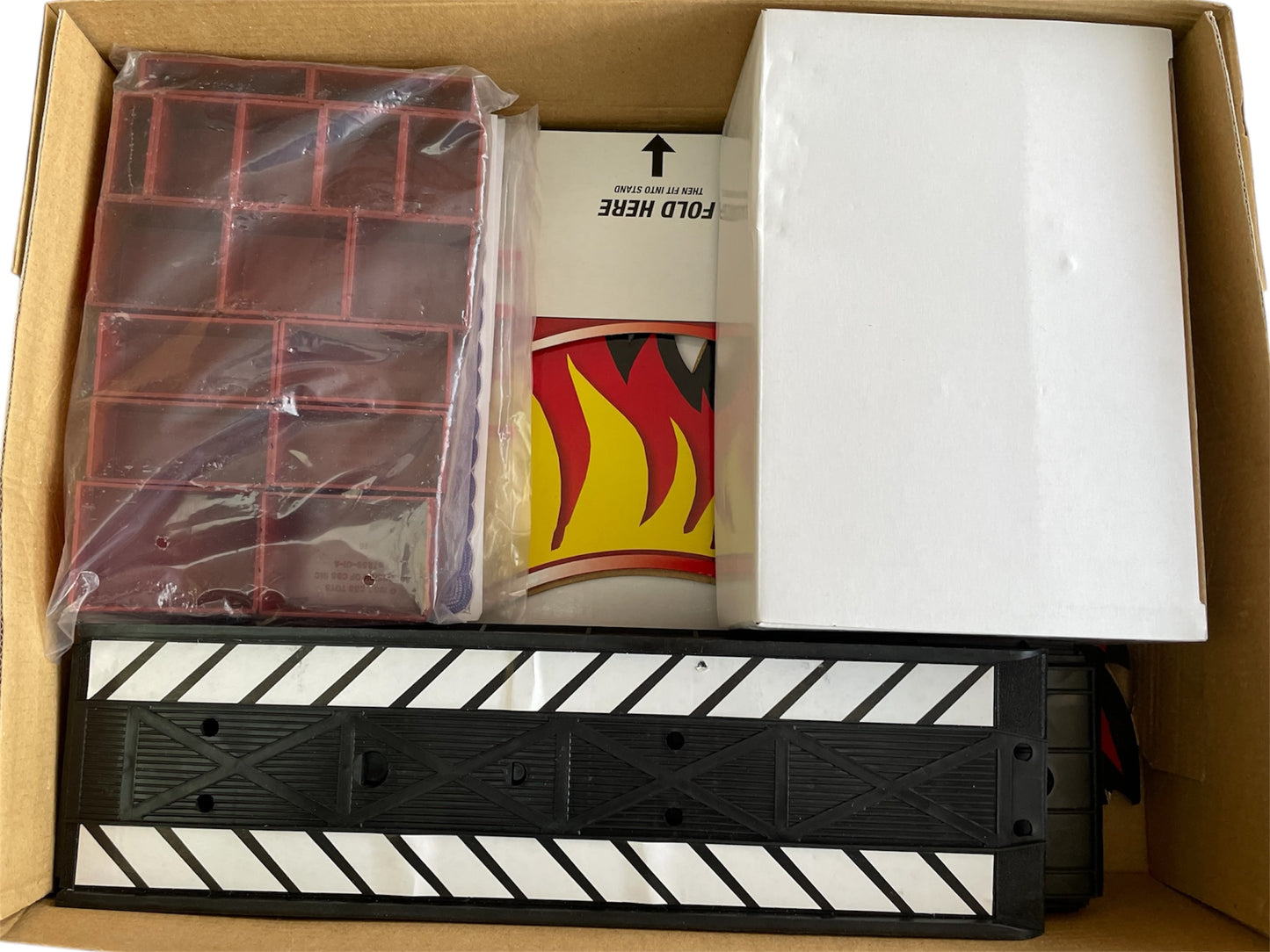 Vintage Slinky 2005 Evel Knievel Deluxe Dare Devil Stunt Set With Stunt Cycle By Ideal Complete In The Original Box - Former Shop Counter Display Set