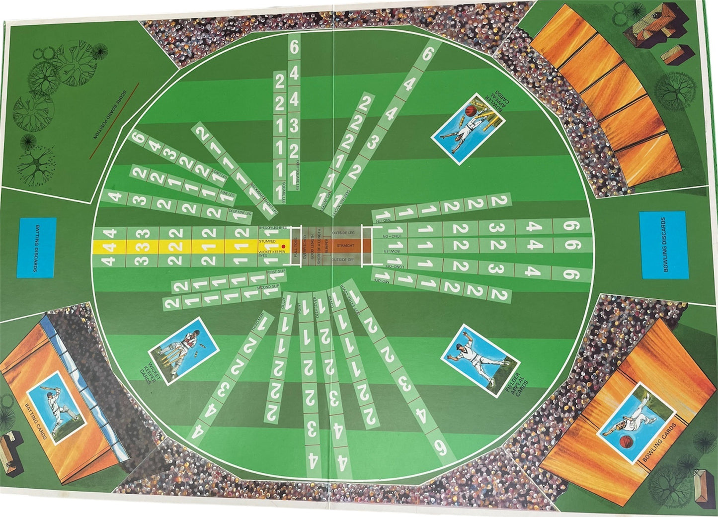 Vintage 1976 Capri Knockout Cricket - The Exciting Limited Overs Table Top Cricket Game - Fantastic Condition - In The Original Box