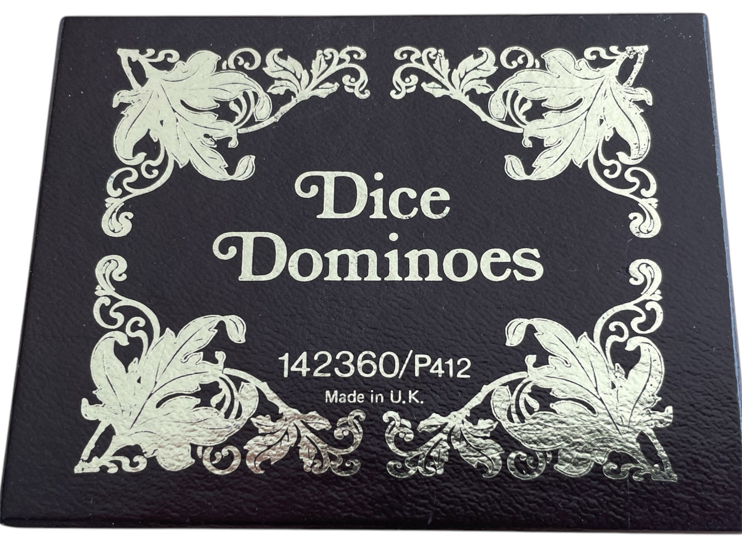 Vintage 1970 Dice Dominoes - The Ultimate Domino Game - With Instructions And Solution - Complete & Boxed - Ex Shop Stock