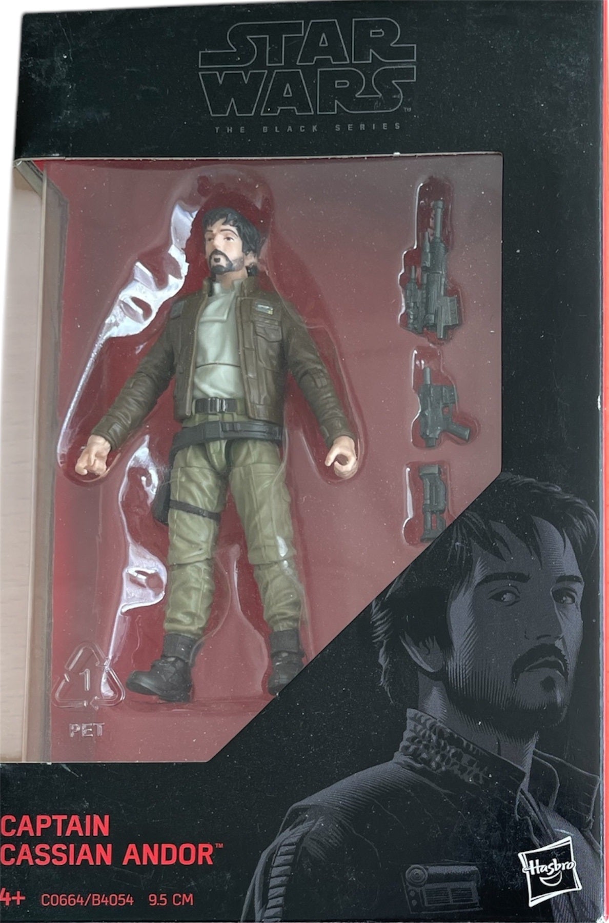 Star Wars 2016 The Black Series Captain Cassian Andor 10cms Action Figure CO664 - Brand New Factory Sealed Former Shop Stock