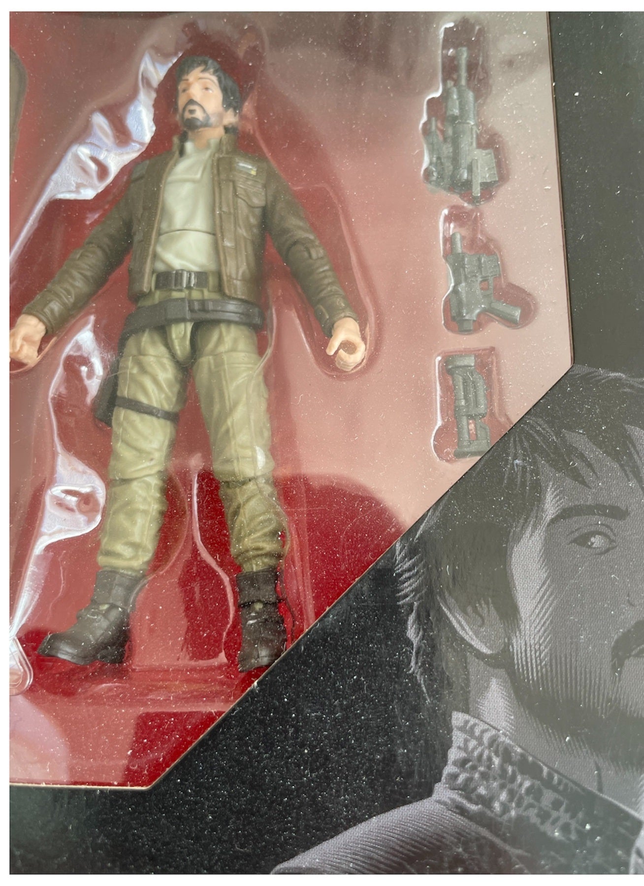 Star Wars 2016 The Black Series Captain Cassian Andor 10cms Action Figure CO664 - Brand New Factory Sealed Former Shop Stock