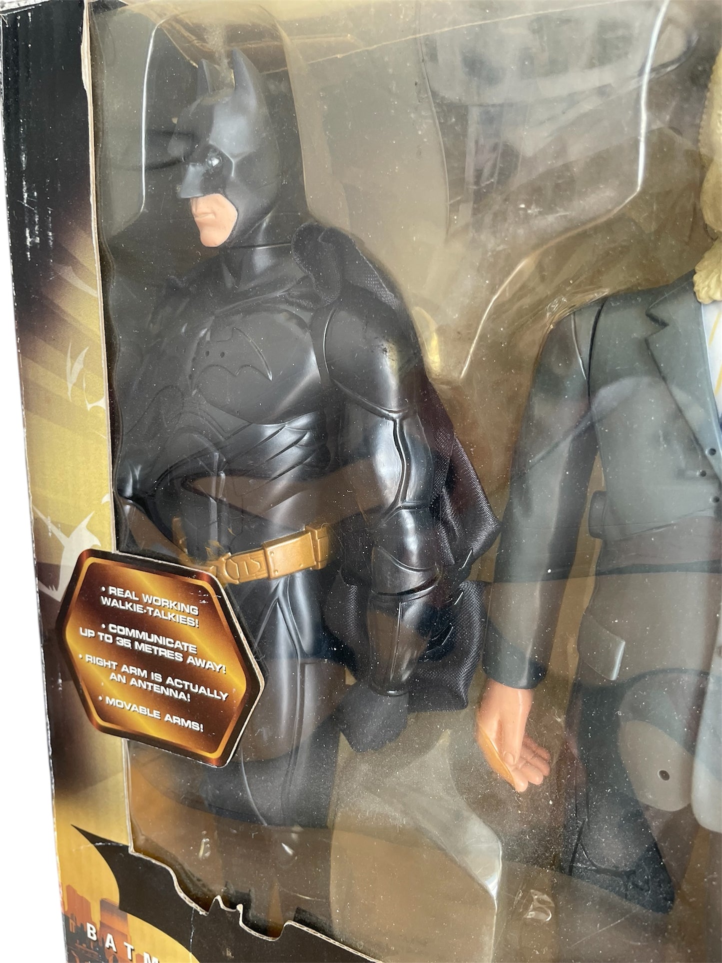 Vintage 2005 Batman Begins Electronic Character Walkie-Talkies Featuring Batman And Scarecrow - Shop Stock Room Find