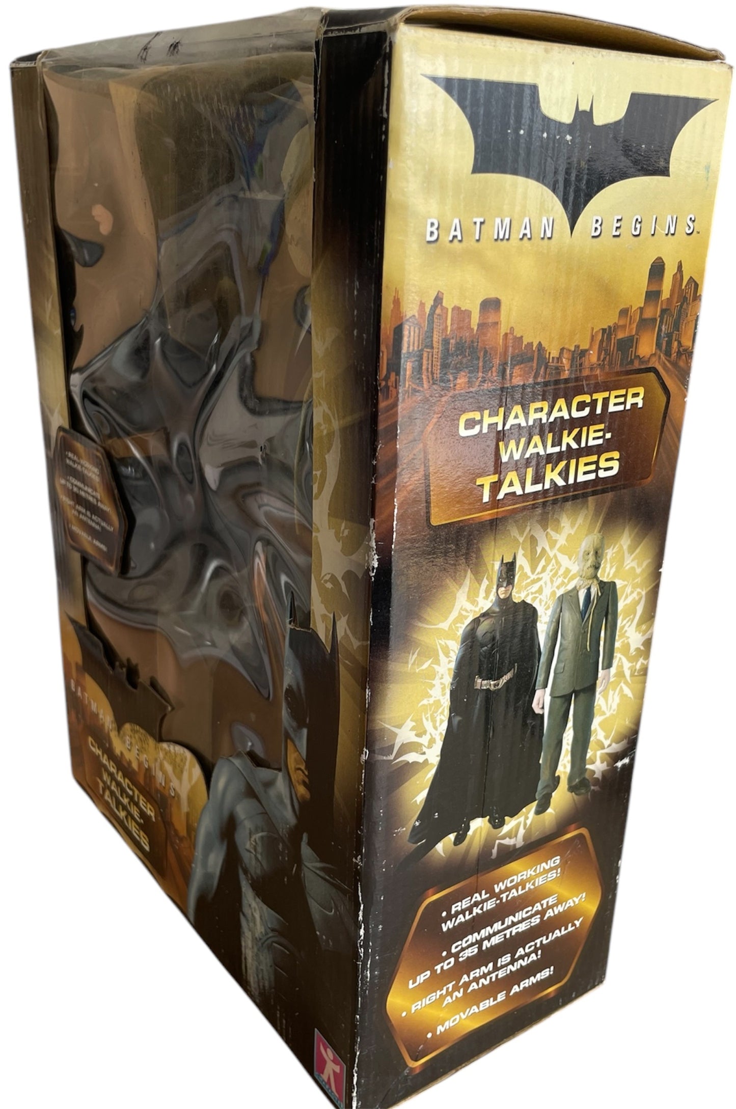 Vintage 2005 Batman Begins Electronic Character Walkie-Talkies Featuring Batman And Scarecrow - Shop Stock Room Find